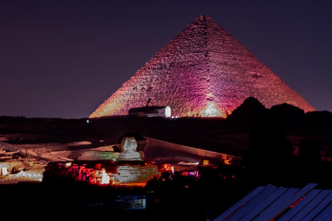 Tut Pyramids View Hotel Kafrat al Jabal Bagian luar foto