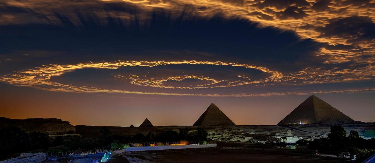 Tut Pyramids View Hotel Kairo Bagian luar foto