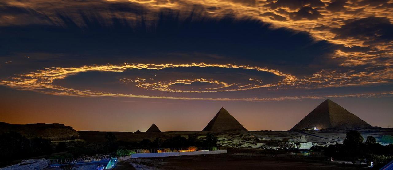 Tut Pyramids View Hotel Kafrat al Jabal Bagian luar foto