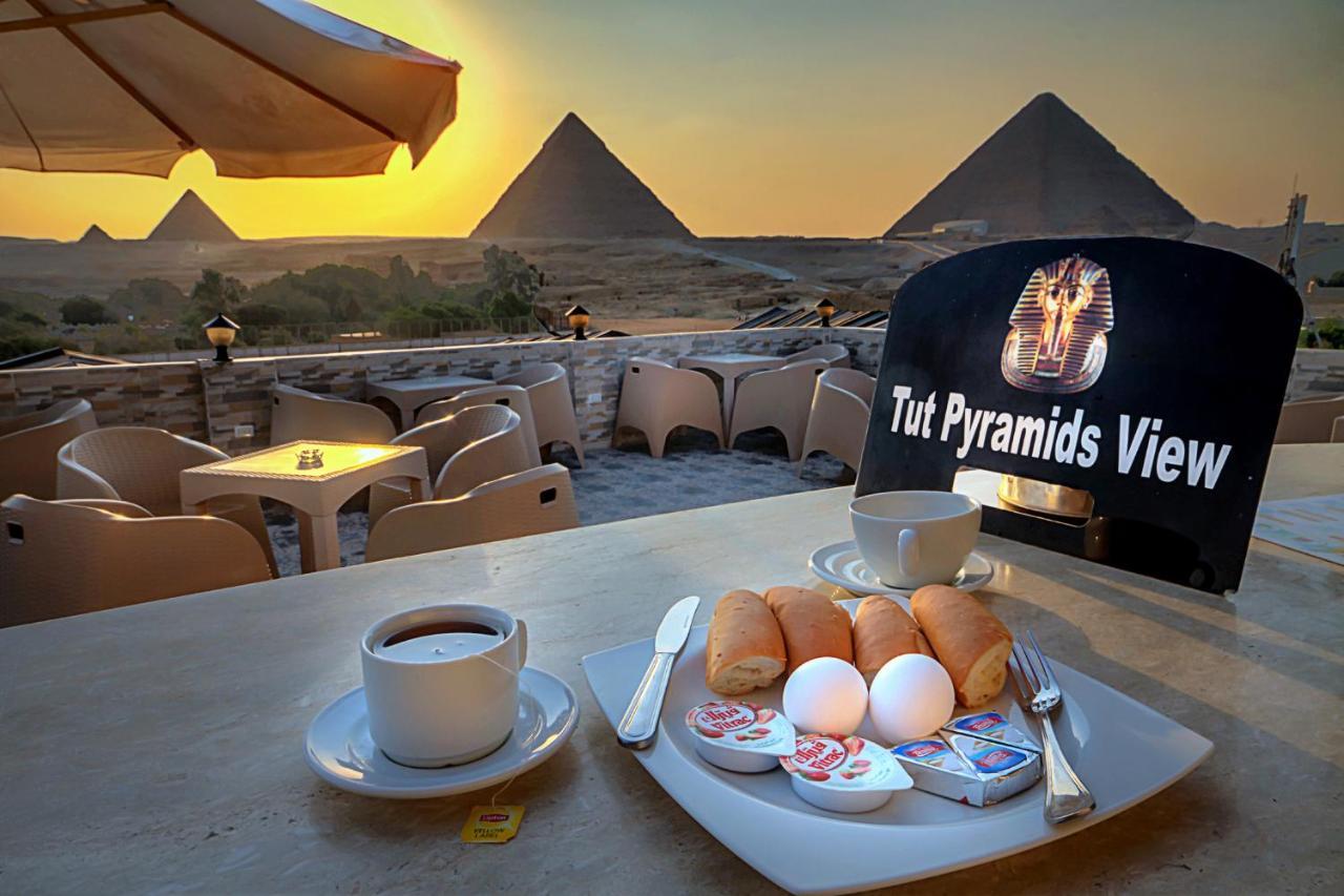 Tut Pyramids View Hotel Kairo Bagian luar foto